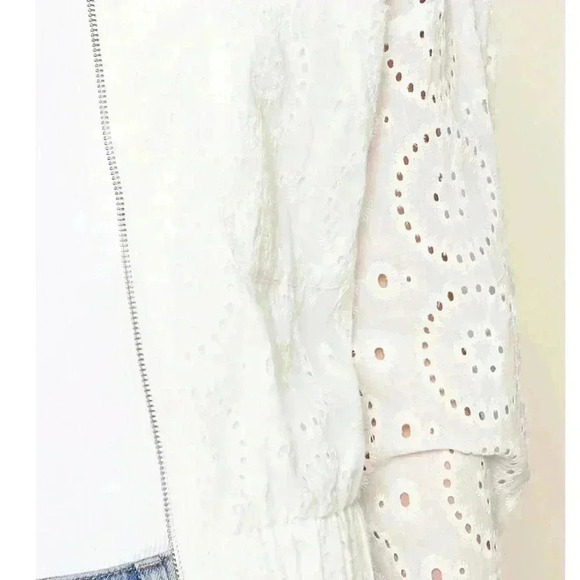 Halle Eyelet Zip-Up Hoodie - Picture 3 of 10